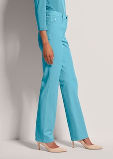 Jean M jambe droite avec imprimé logo thumbnail 4