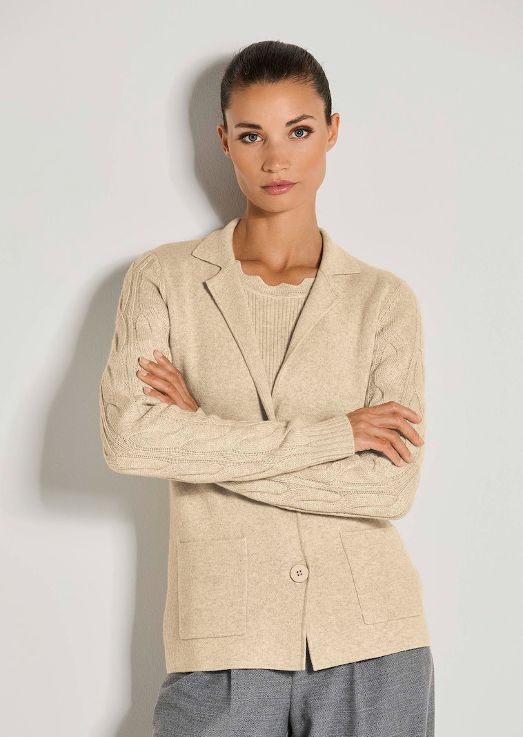 Tricot blazer
