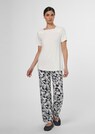Pyjama mit Spitze und Blütenprint thumbnail 2