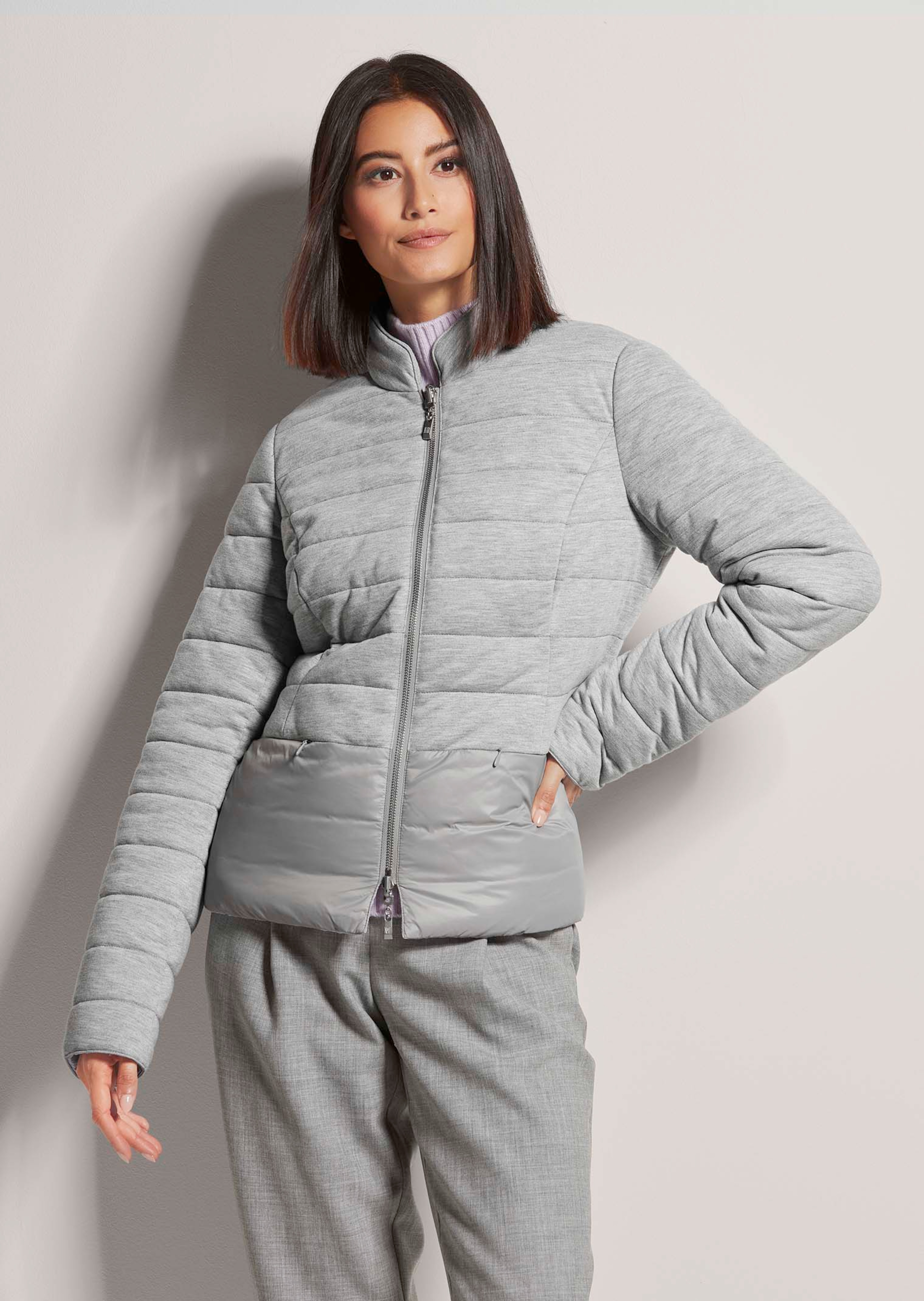 Wattierte Steppjacke zum Wenden