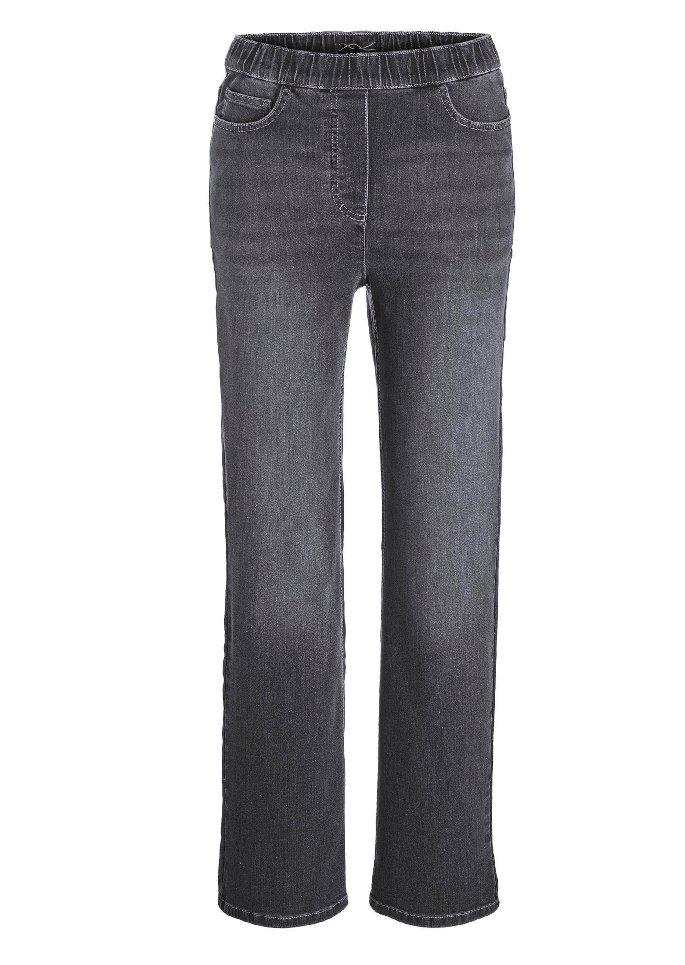 Jeansschlupfhose VERA mit weitem Bein