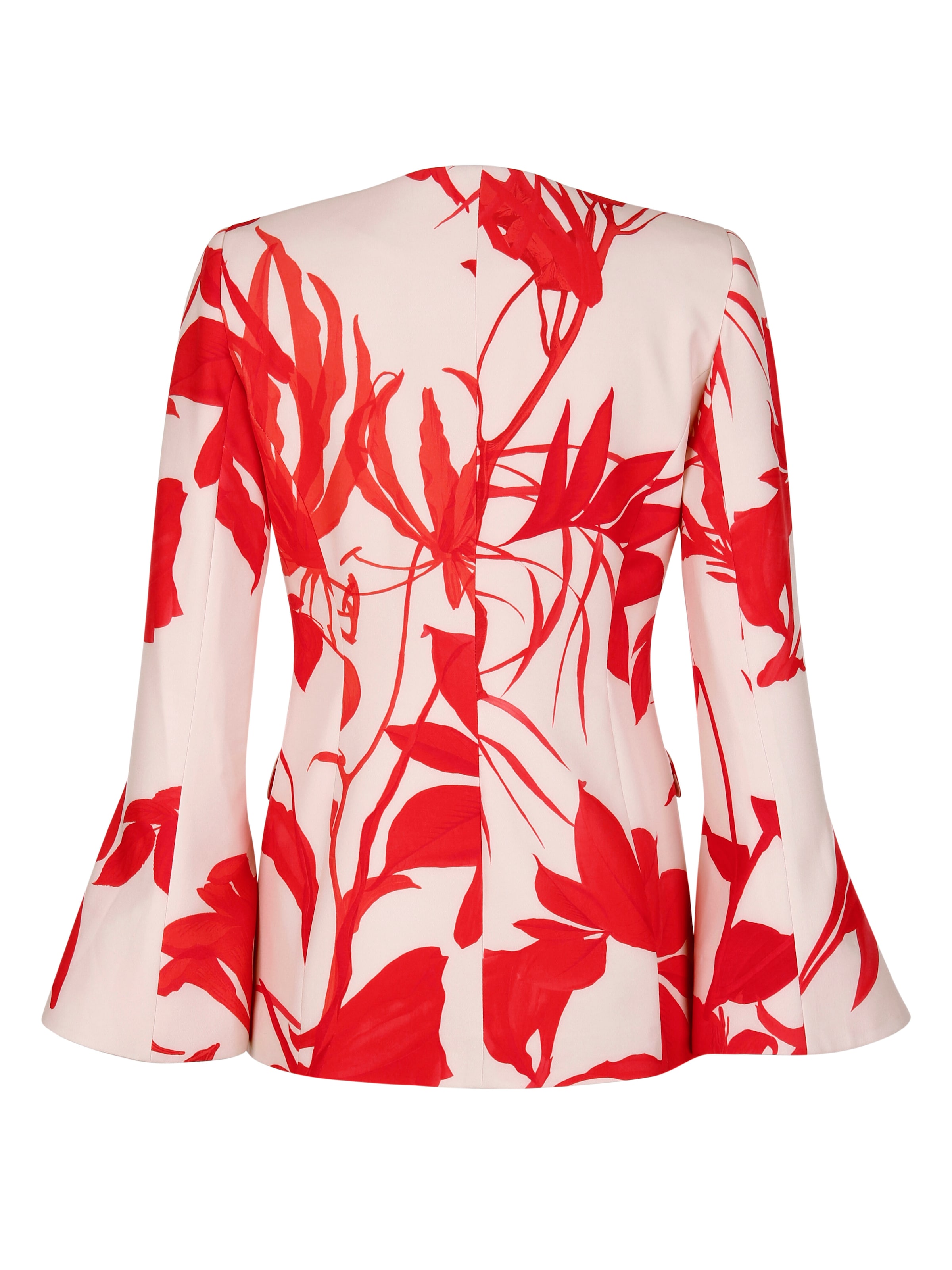 Blazer mit floralem Druck