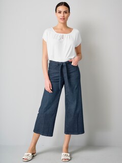 Jeans mit Bindegürtel thumbnail 2