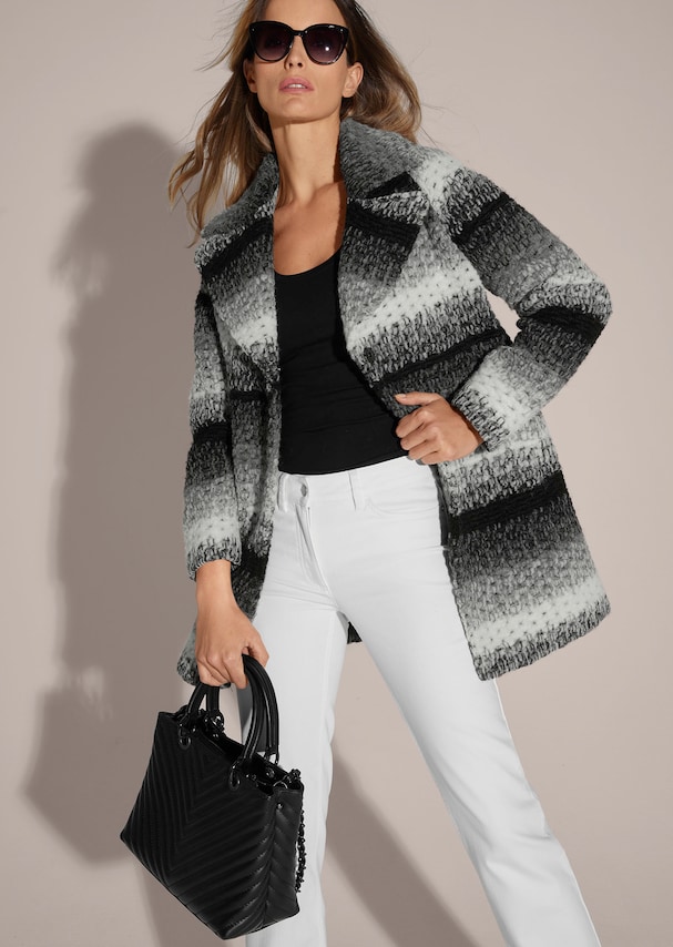 Longjacke in Struktur-Qualität 3