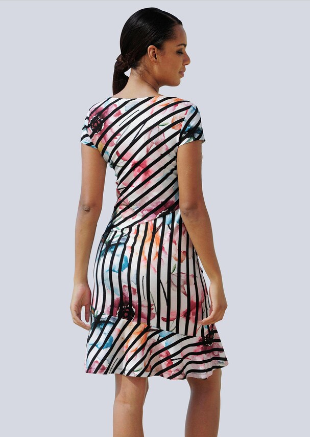 Shirtkleid mit angesagtem Mustermix 2