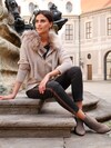 Stiefelette aus Veloursleder thumbnail 2