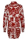 Bluse mit grafischem Druck thumbnail 7