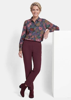 Hemdbluse mit Blumenmuster thumbnail 4