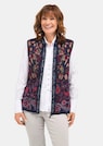 Tricot vest met luxueus jacquardmotief thumbnail 1