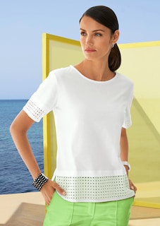 Shirt mit Madeira-Spitze thumbnail 7