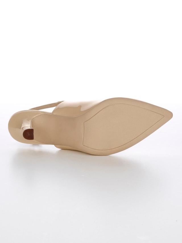 Slingpumps aus Lackleder 4