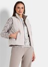 Omkeerbaar vest met tricot en gewatteerde kant thumbnail 3