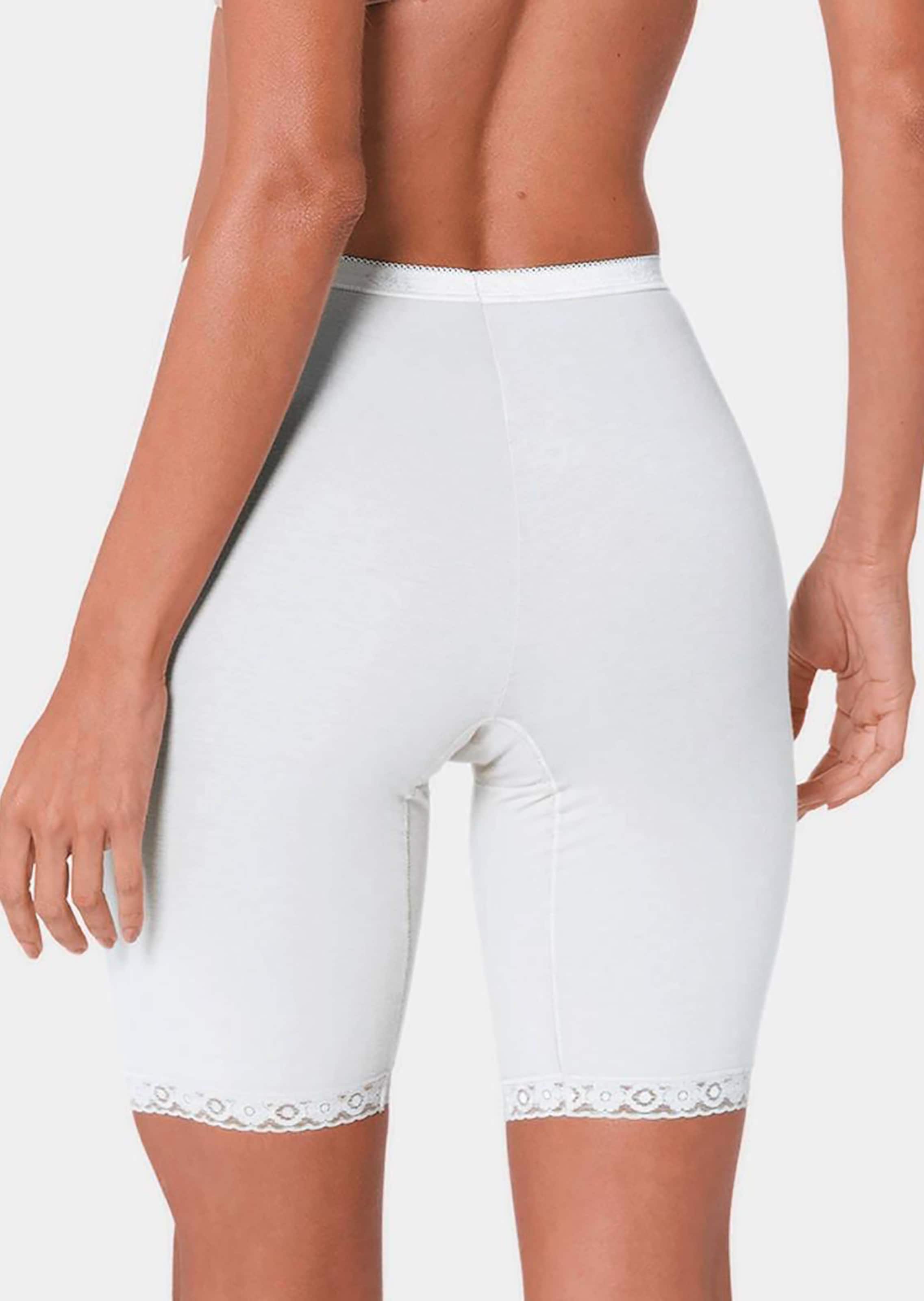 Caleçon à dentelle - blanc - Gr. 48 de Goldner Fashion