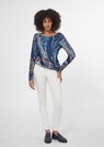 Long-sleeved jumper with paisley pattern thumbnail 2