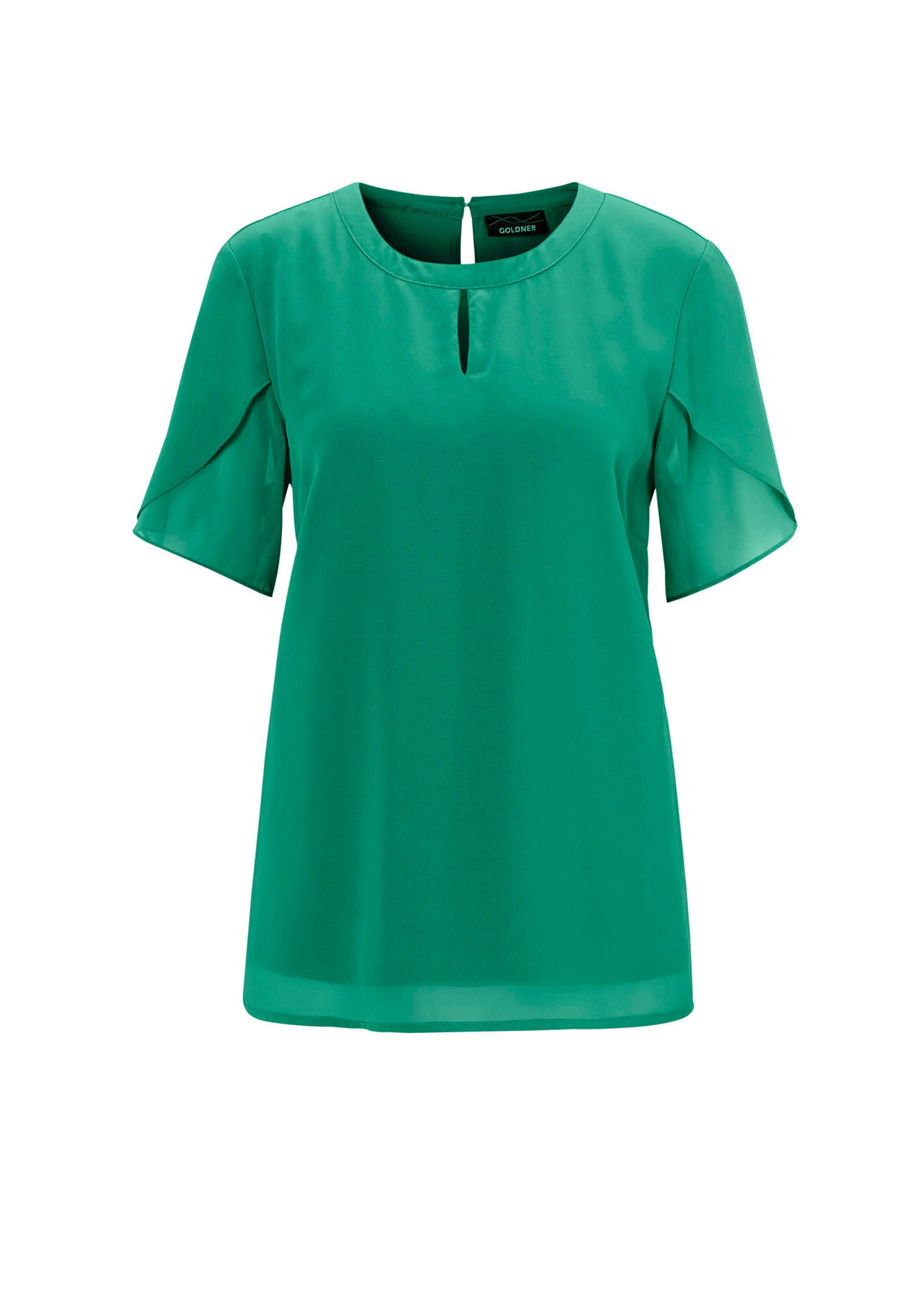 Bluse mit aufregender Ärmellösung