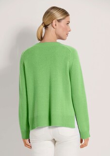 Cashmere jumper with 3/4 sleeves thumbnail 3