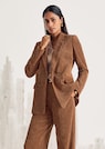Zweireihiger Blazer in Cord-Optik thumbnail 1
