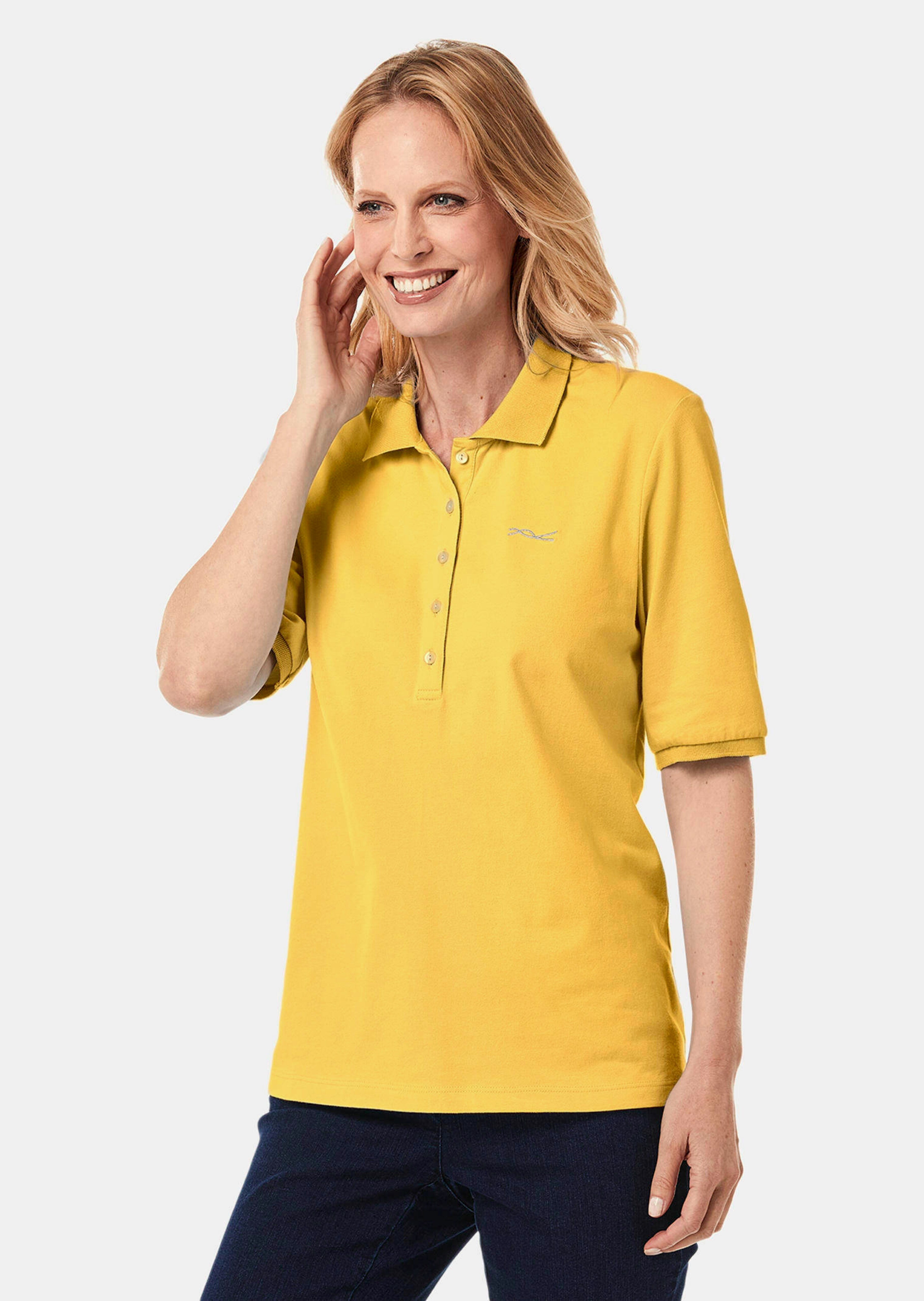 Poloshirt van eersteklas piquéstof