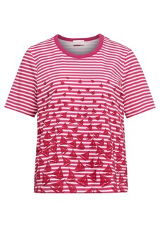 T-shirt rayé à motif marin thumbnail 2