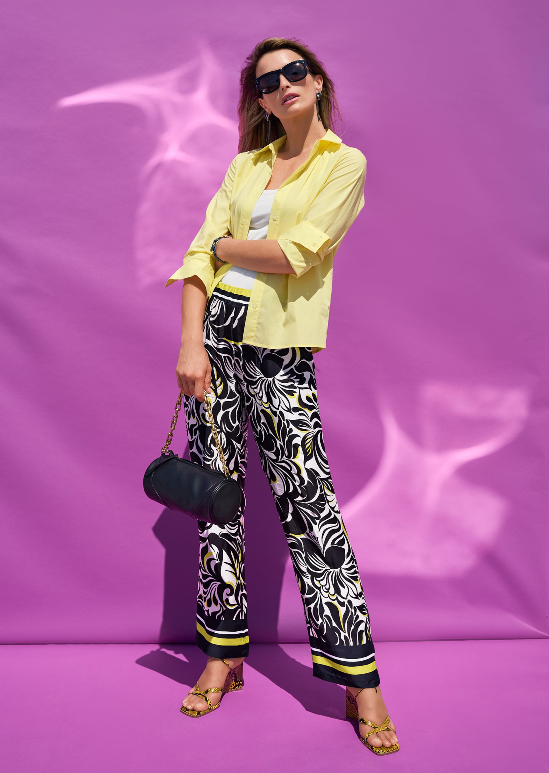 Schlupfhose mit Unikat-Print