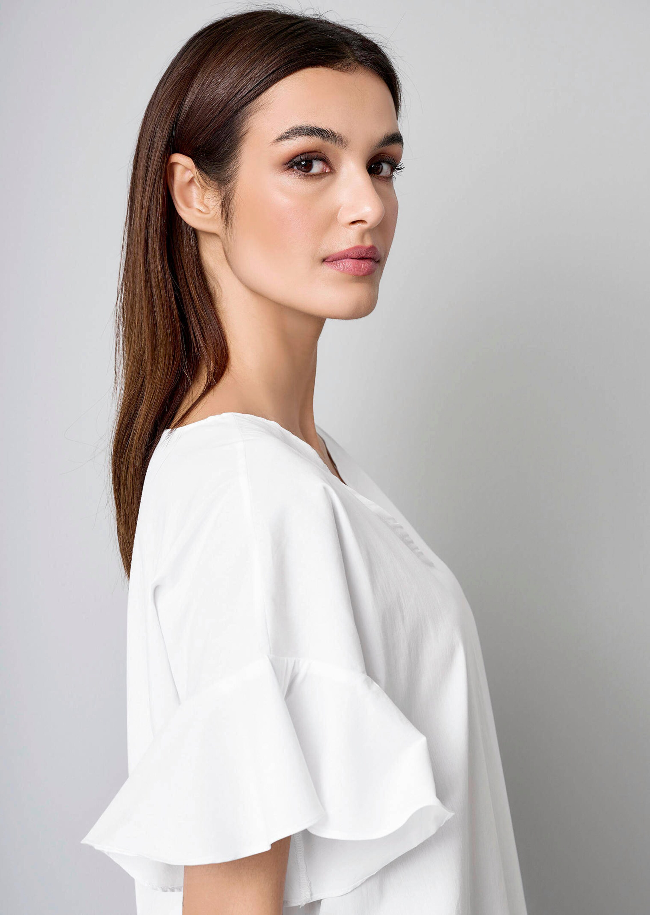 Bluse mit V-Ausschnitt 4