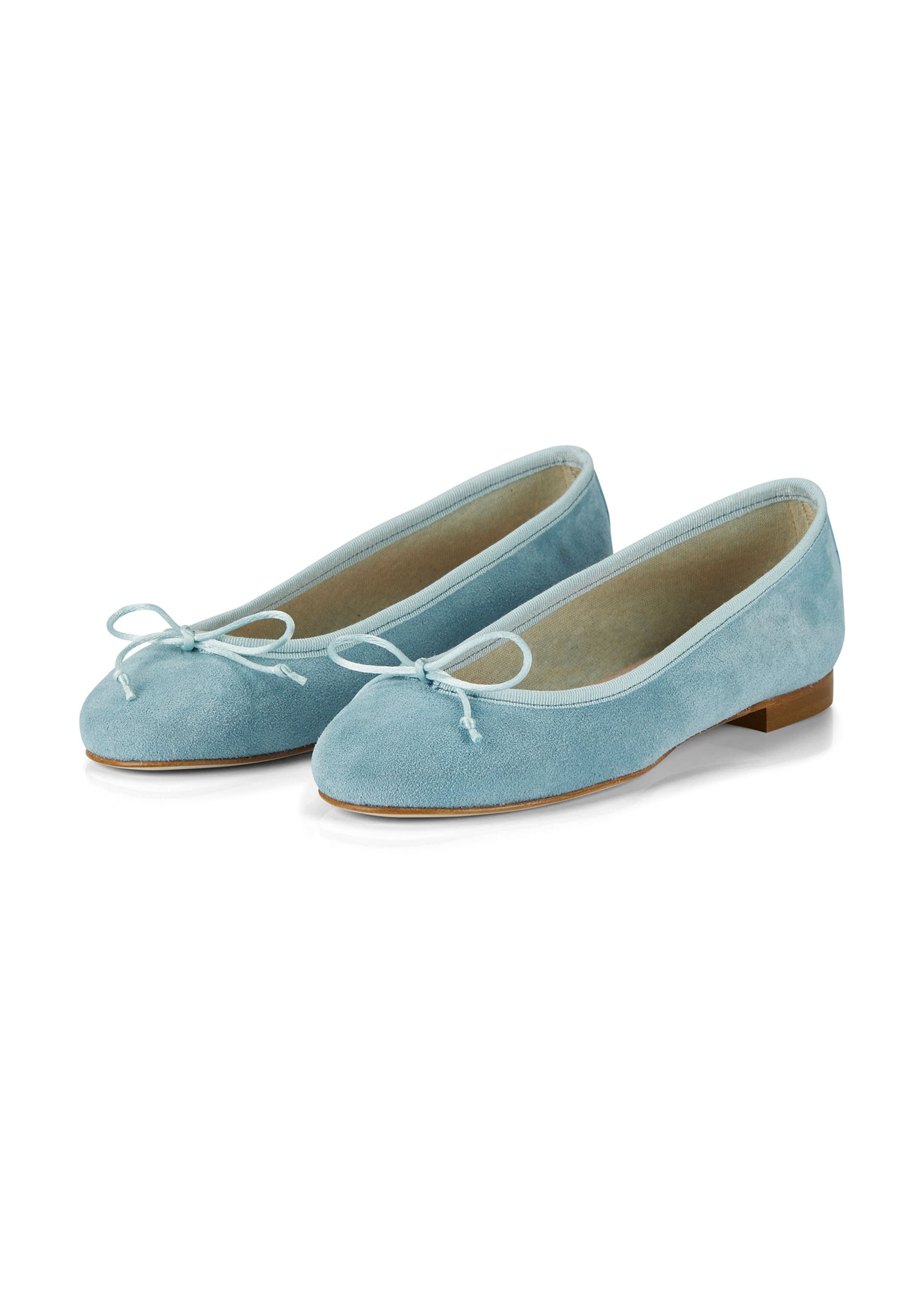 Ballerina aus Veloursleder