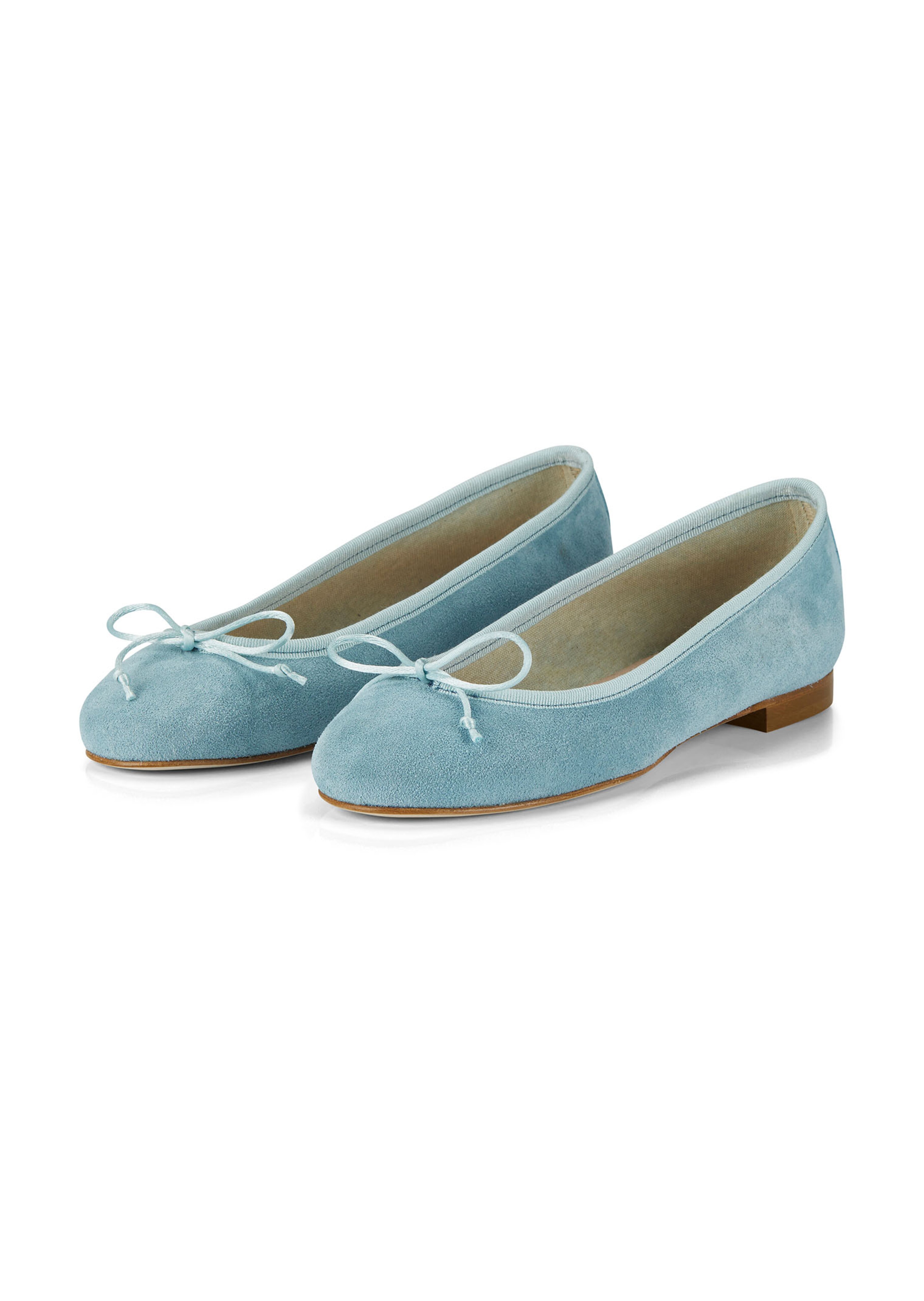Ballerina aus Veloursleder