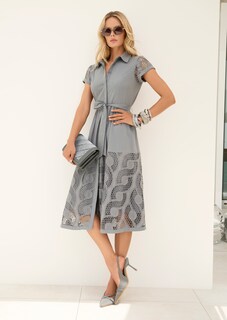 Sommerkleid mit Lochstickerei thumbnail 7