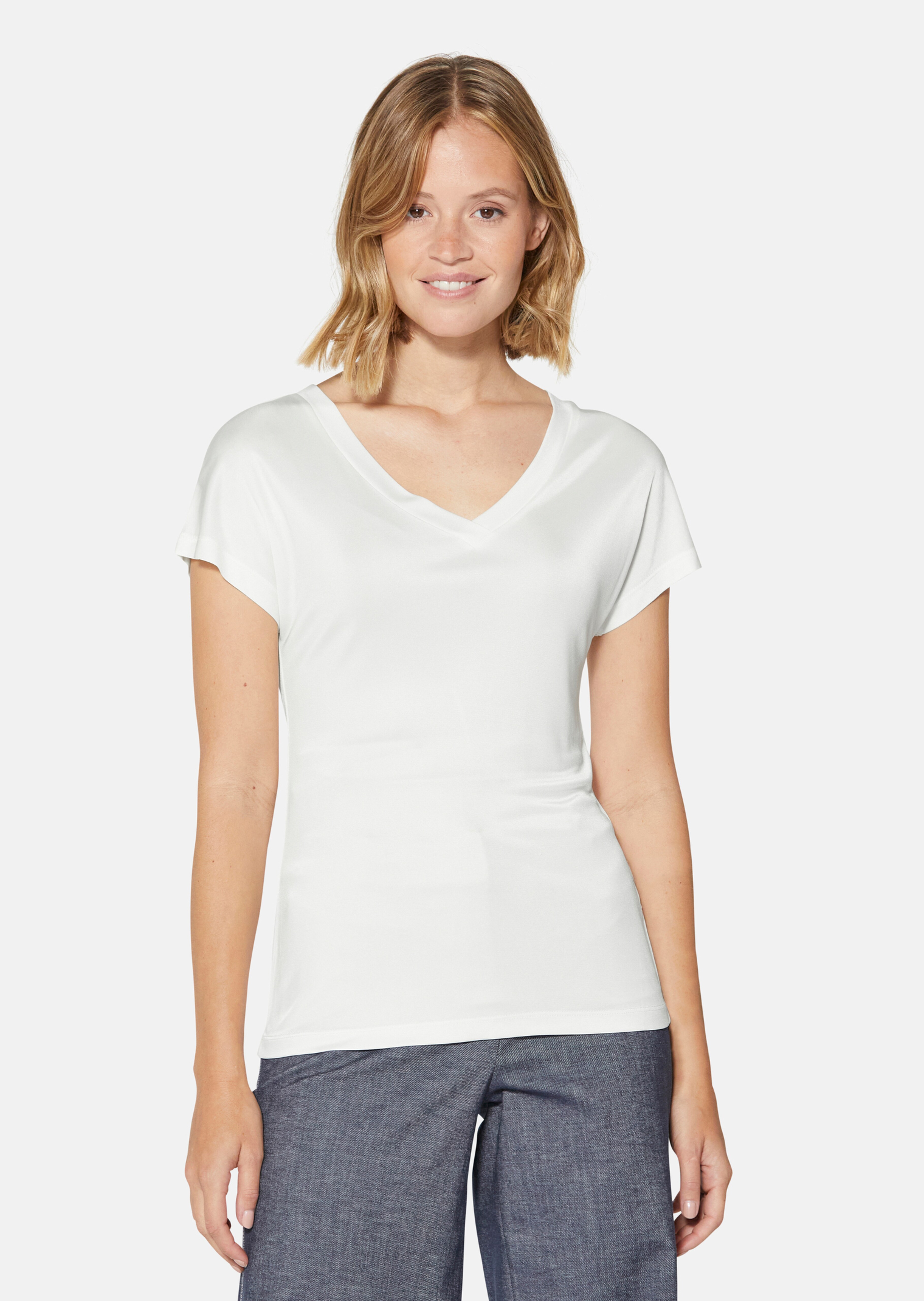 Shirt mit Seide