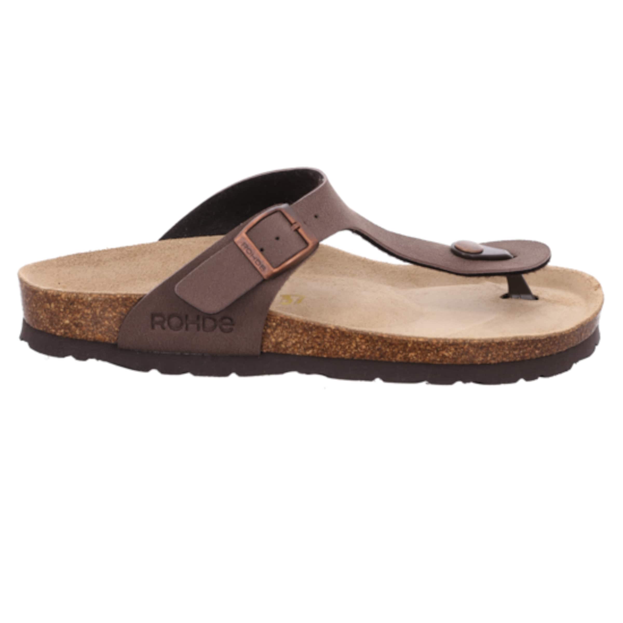 Sandale mit Zehensteg