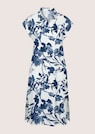 Robe-chemise en viscose avec imprimé fleuri thumbnail 7