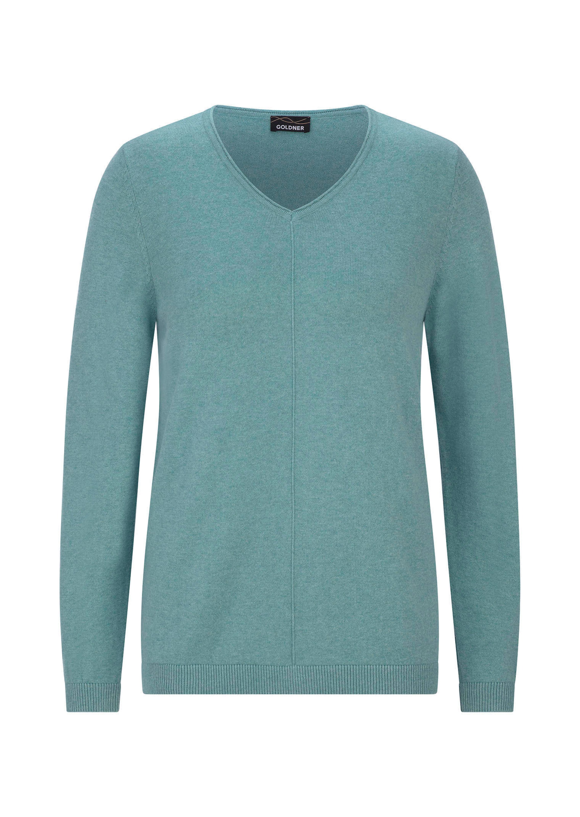 Pullover mit V-Ausschnitt aus COTTAMIRA