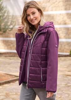 Veste matelassée avec manches en Softshell thumbnail 7