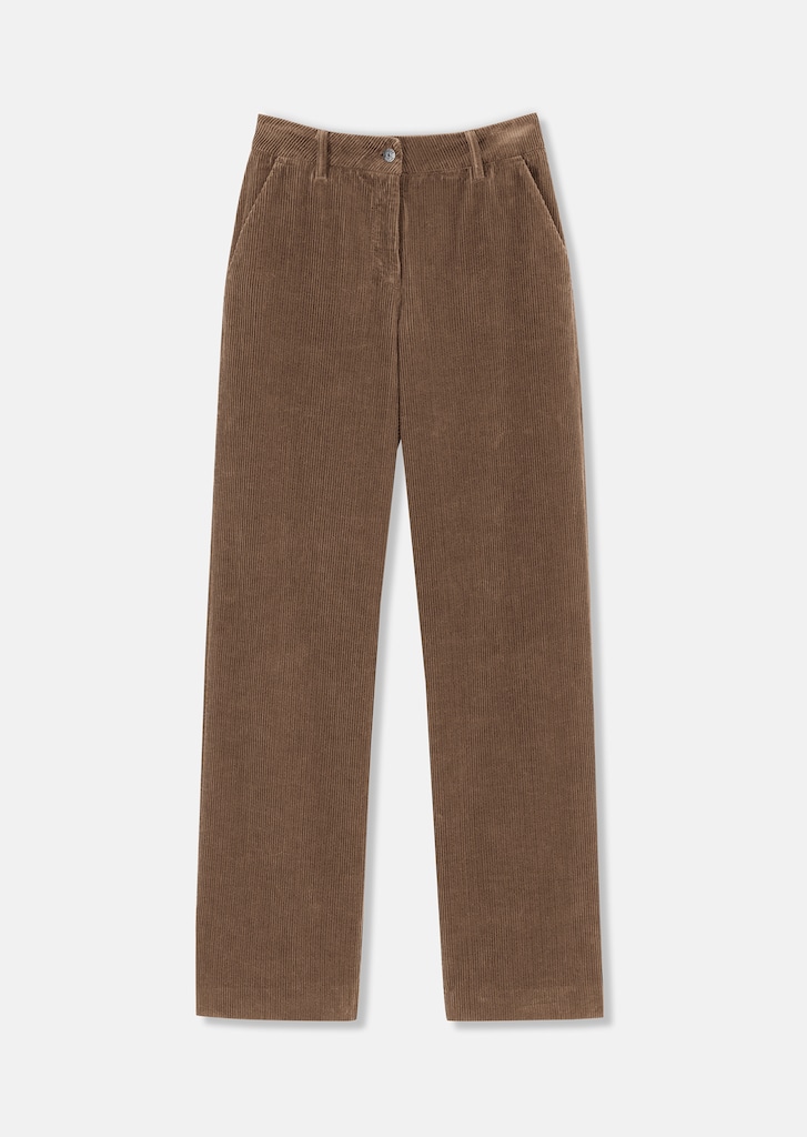 Culottes made from velvety soft fine corduroy 5