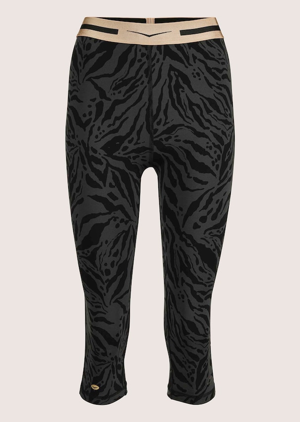 Capri-Tights mit modischem Allover-Print 5