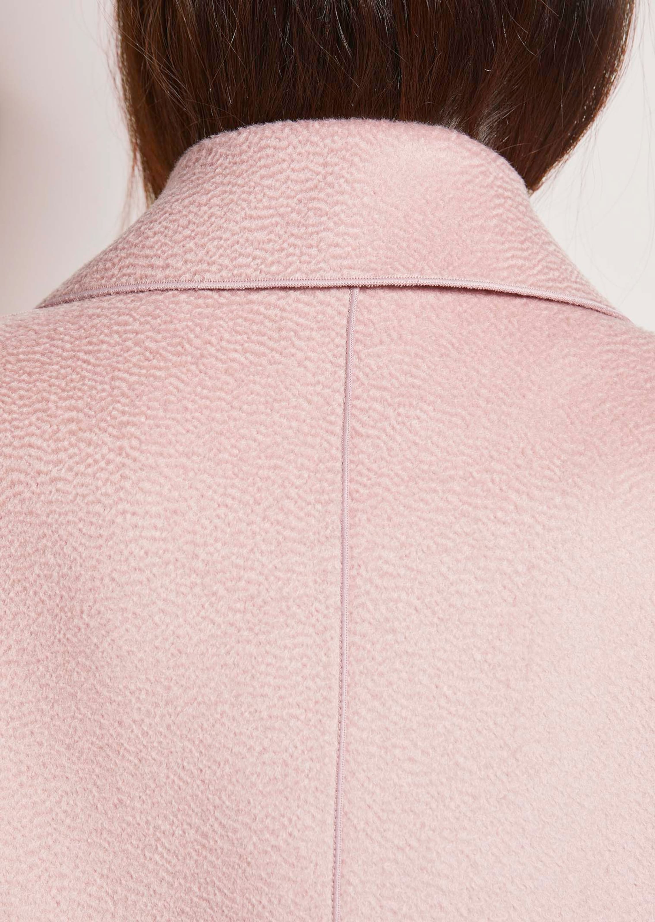 strapless open back dress Trotters Heritage Classic Coat in Pale Pink