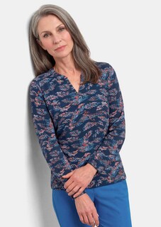 Blouse van glinsterende slinky-jersey thumbnail 1
