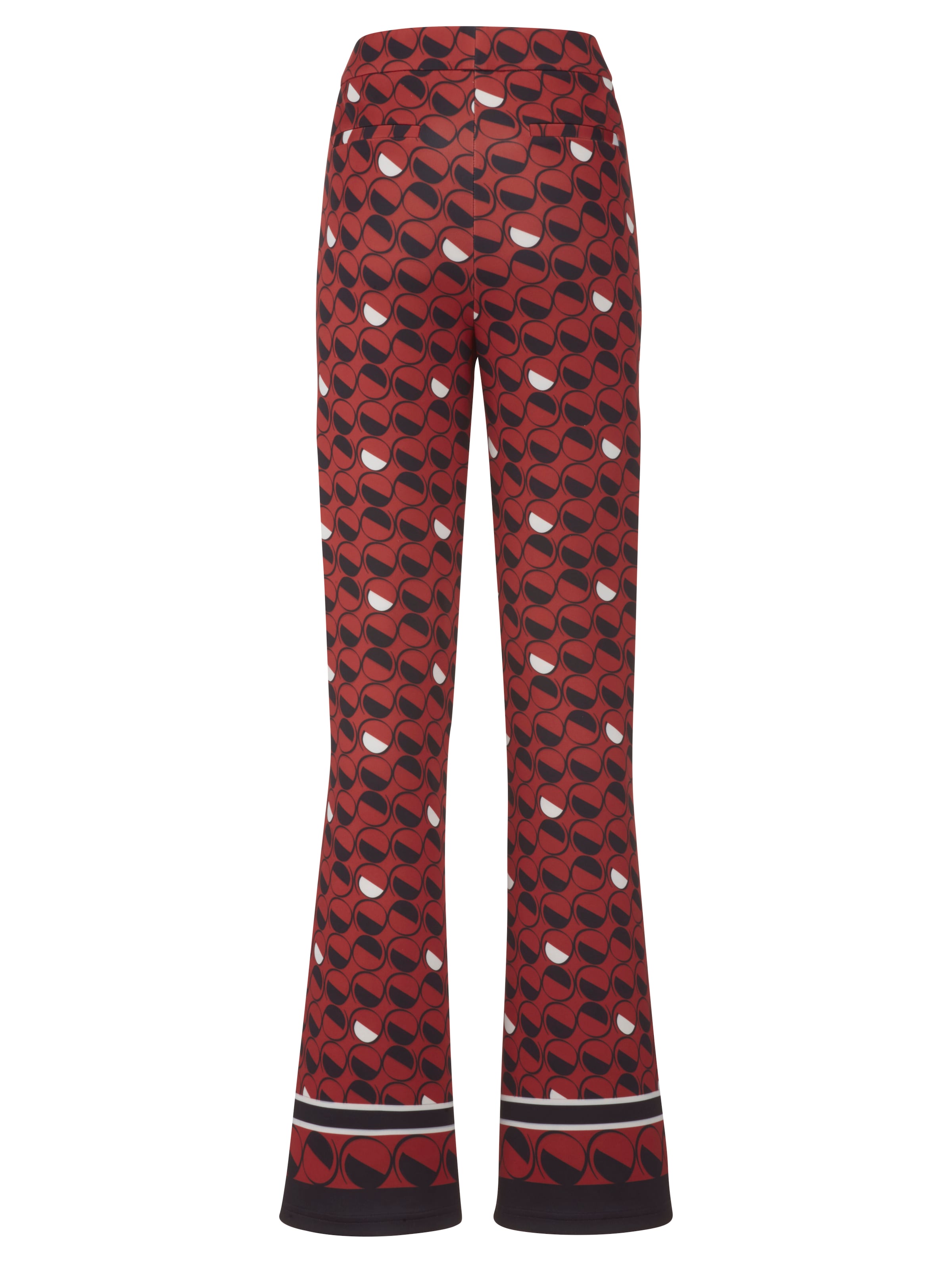 Druckhose mit Bordüre