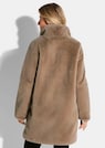 Teddymantel mit Animal-Print-Futter thumbnail 3