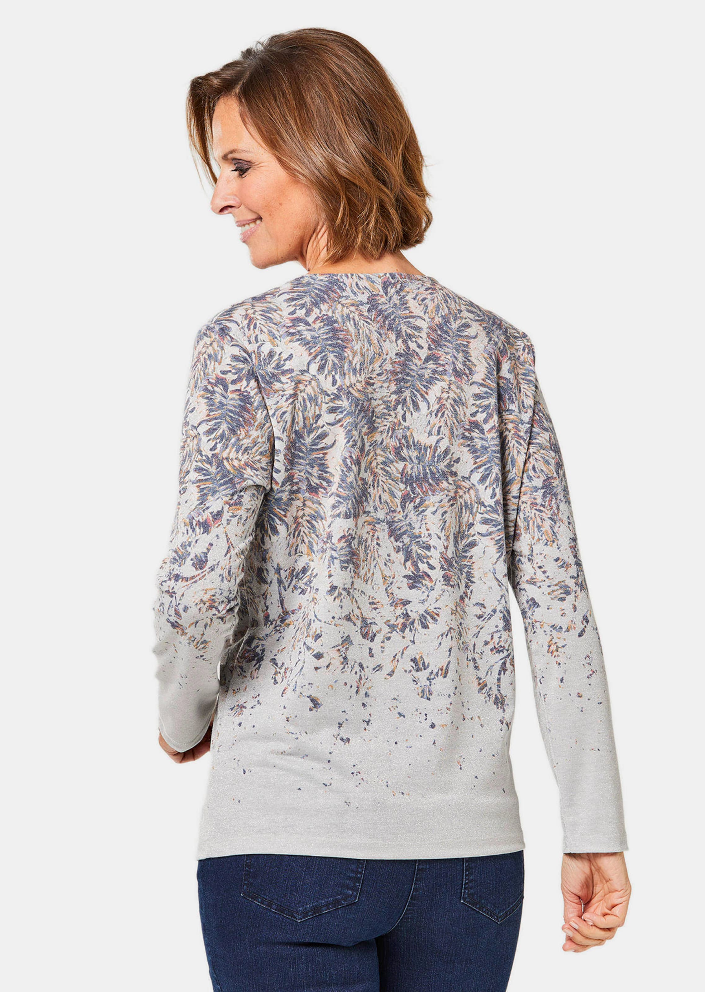 T-shirt imprimé - mauve / à motifs - Gr. 26 de Goldner Fashion