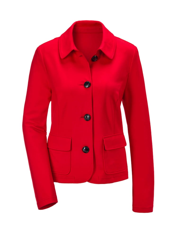 Leichte Jacke in glänzender Optik
