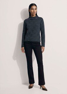 Striped and sequinned sweatshirt thumbnail 2