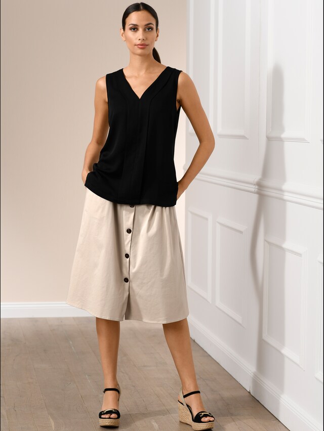 Rock mit Knopfleiste 1