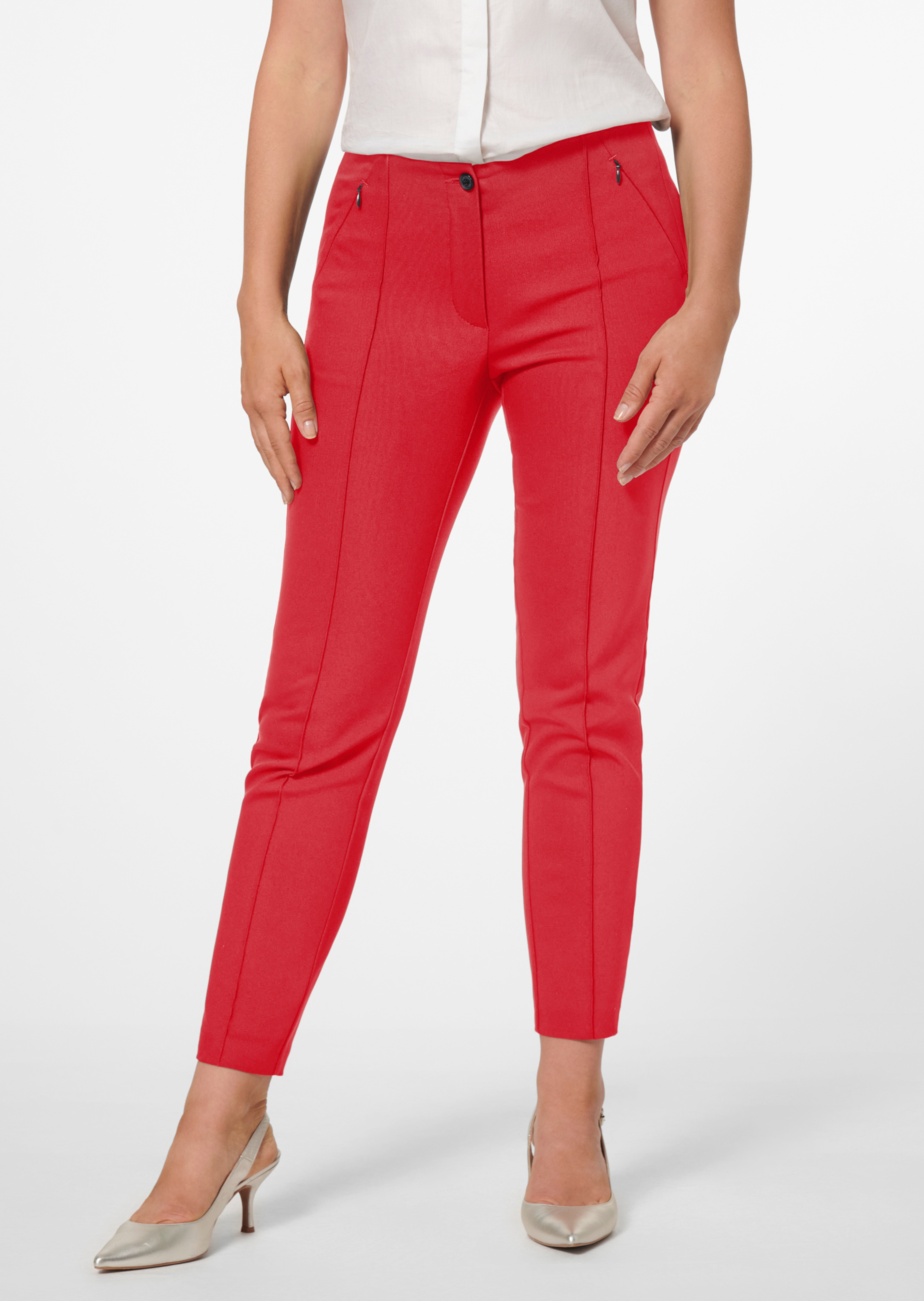 Pantalon coupe skinny Fit avec pli