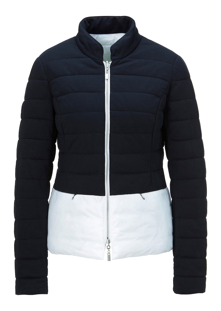 Reversible quilted jacket