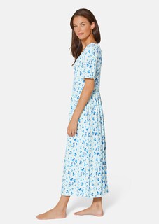 Bedrucktes Nachtkleid mit liebevollen Details thumbnail 4