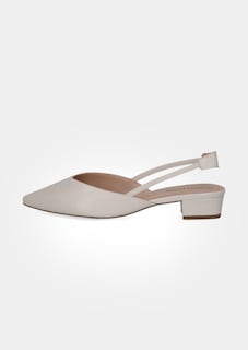 Slingpumps aus echtem Leder thumbnail 4