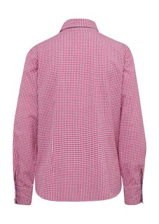 Hoogwaardige geruite blouse met modieuze manchetten met print thumbnail 3