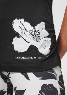 Ärmelloses Top mit Raffung und Printmotiv thumbnail 5