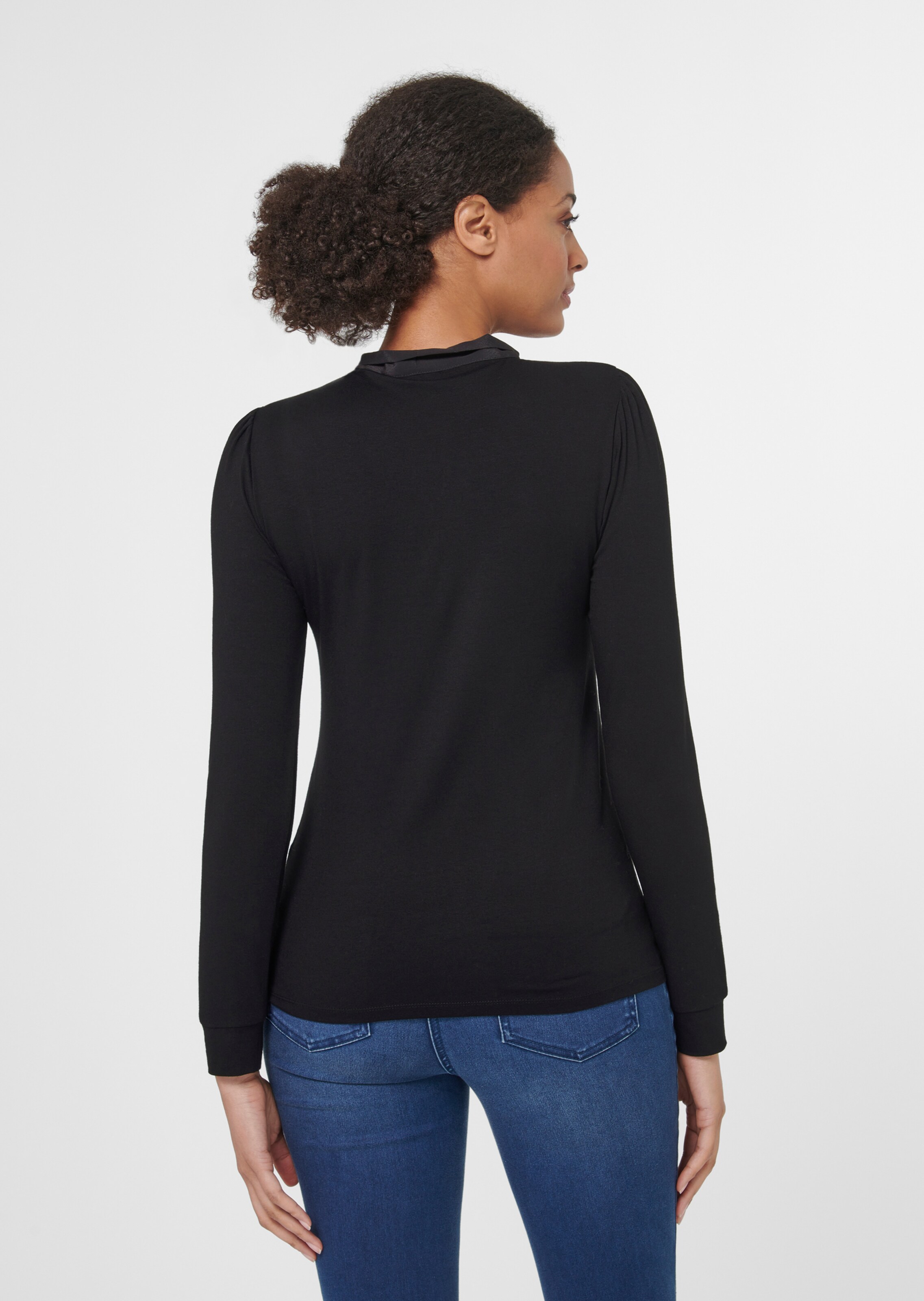 Blouse in black | MADELEINE Fashion